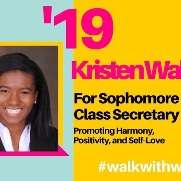 Sophomore Class Council Candidate Spotlight: Kristen Walker