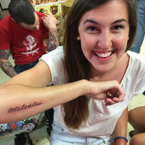 How My 'Tetelestai' Tattoo Pays Tribute To Jesus