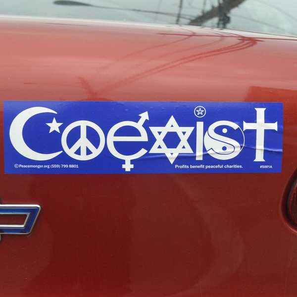 Why I Hate "Coexist" Bumper Stickers