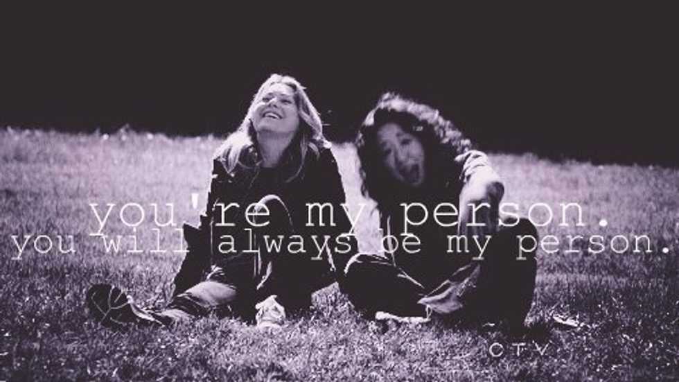 To "My Person"