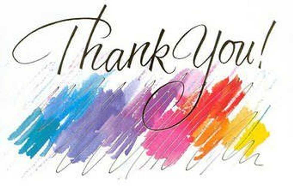 The Thank You's I Haven't Gotten Around to Saying