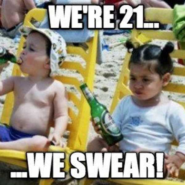 "Oh you're 20? I thought you were 16."