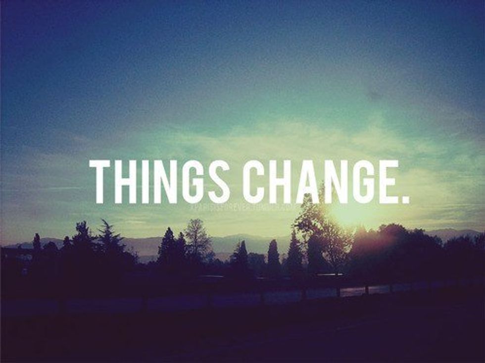 I've Changed A Lot, But I'm OK