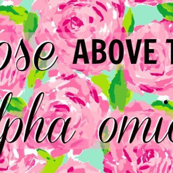 23 Ways That You Know That You're An Alpha Omicron Pi