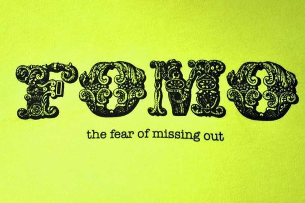 3 Ways To Say No More To 'FOMO'