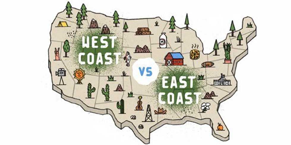9 Signs You're a Northeasterner Living on the West Coast