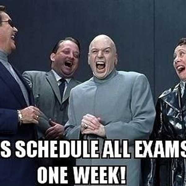 The Week Before Spring Break For A College Student