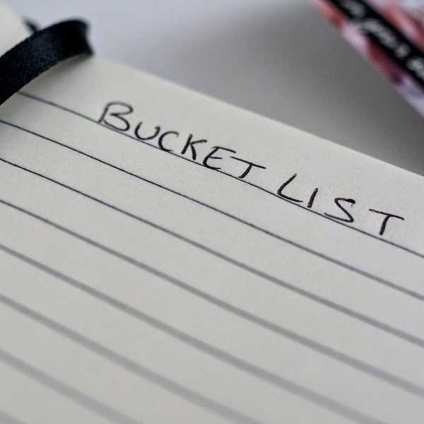 The Importance Of A Bucket List