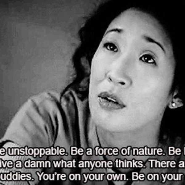 Your First Year of College As Told By Cristina Yang