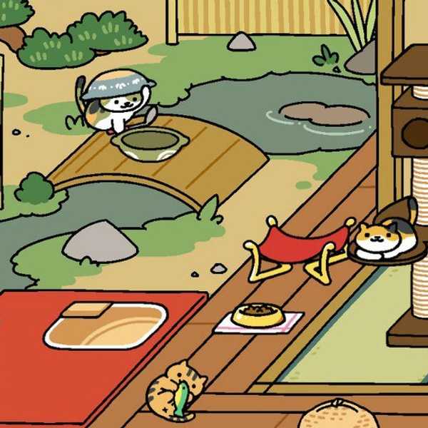 Tend to Your Kitty Zen-Garden on Neko Atsume