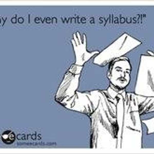 10 Thoughts Every Student Has During Syllabus Week
