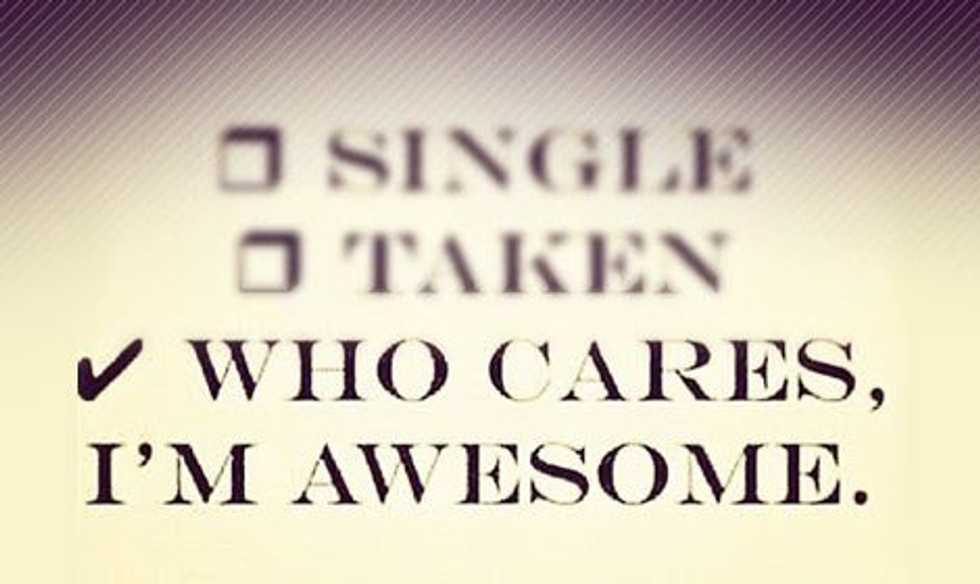 I'm Single And That's Alright