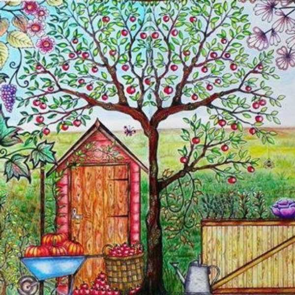 Let's Get Crafty: The Adult Coloring Book