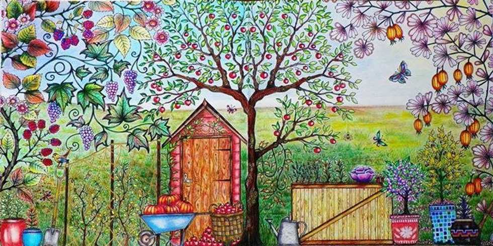 Let's Get Crafty: The Adult Coloring Book