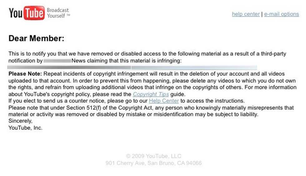 FineBros Copyrights 'React?'