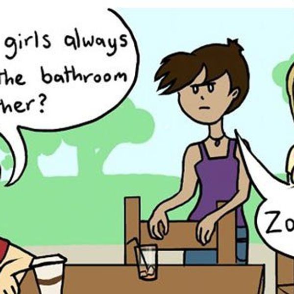 The Real Reason Girls Pee Together