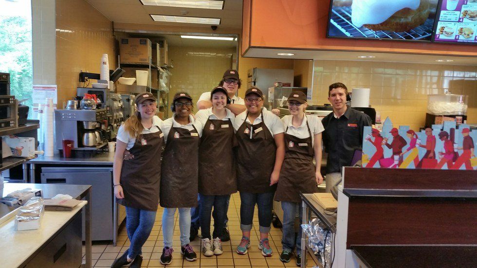 12 Things You Learn After Working At Dunks