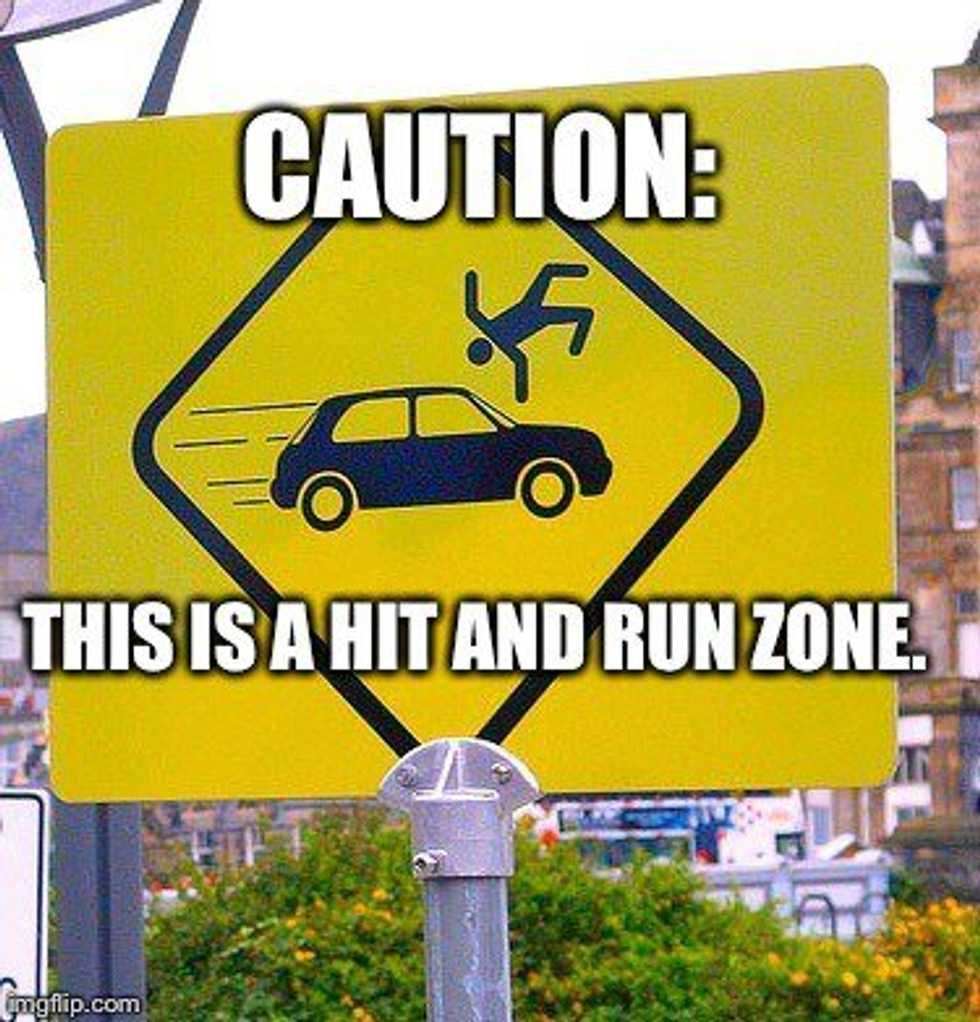 Hit And Run, From A Car’s Perspective