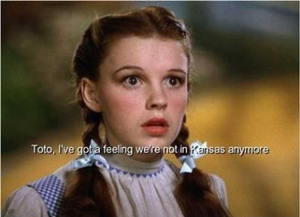 The Seven Signs You're Not At Home Anymore