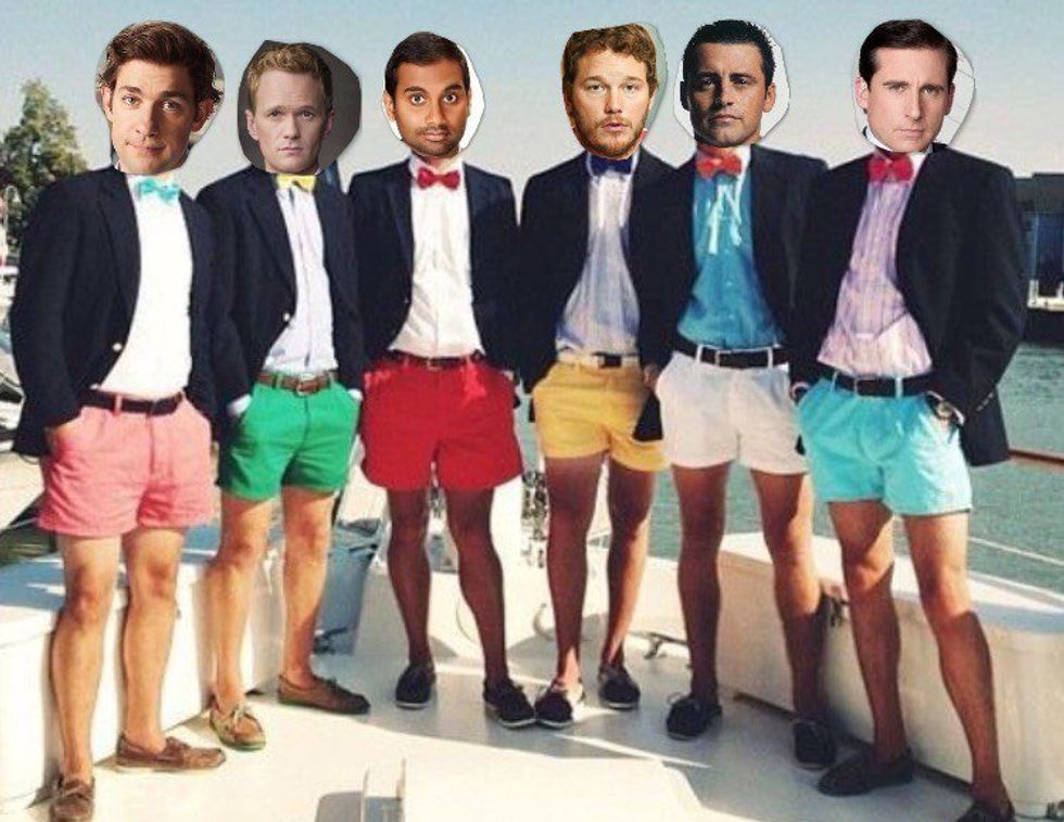 Stereotyping Sitcom Characters Into A Fraternity