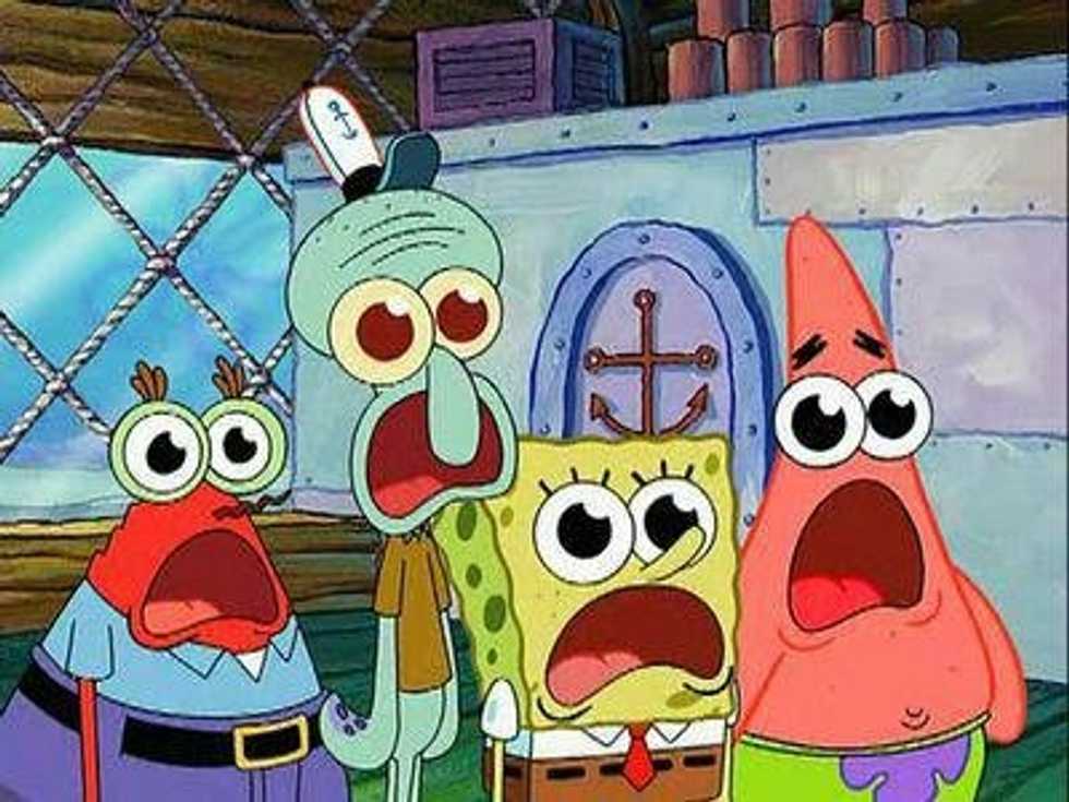 Everything You're Thinking About Towson, Told by Spongebob