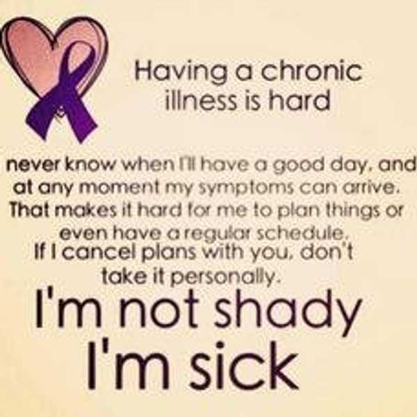 Chronic Illness And What It's Like