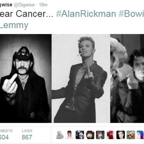 Cancer Takes Celebrities At Alarming Rate