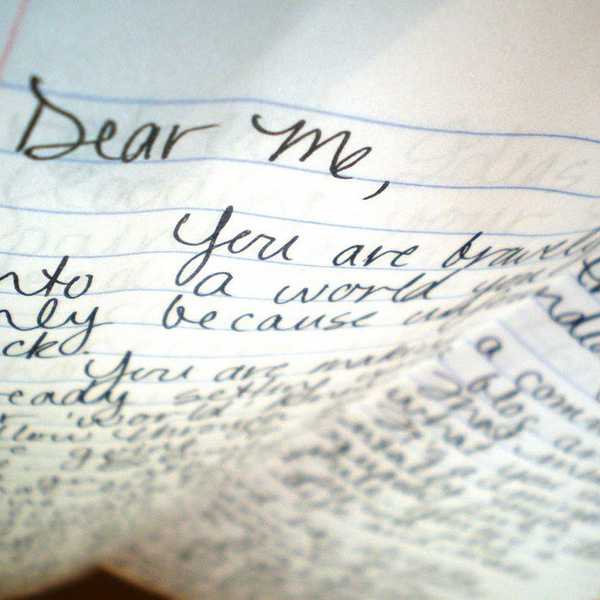 A Letter To Me