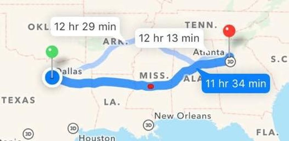 Not All Long Drives Are Road Trips