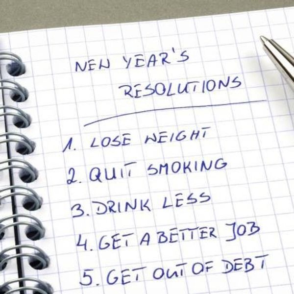 Resolve To Stop Making New Year's Resolutions