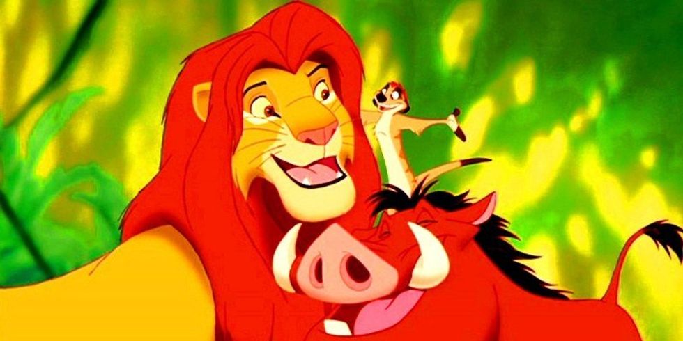 To My Timon and Pumbaa