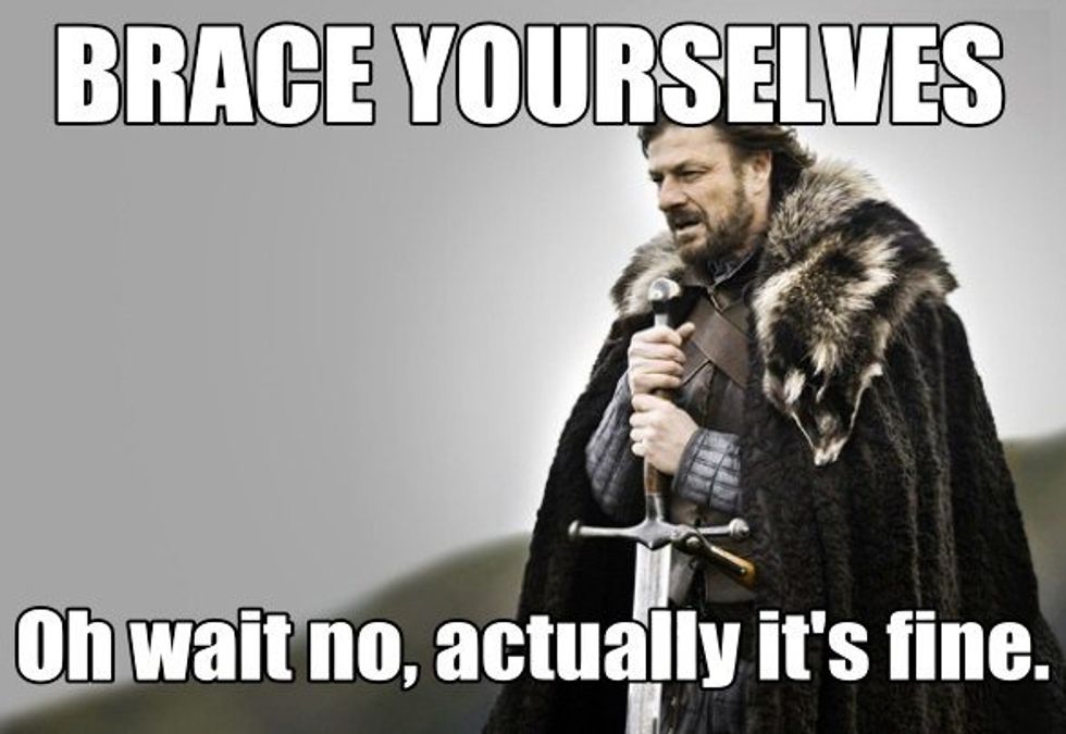 What Warm Weather Feels Like In A Place That Is Normally Cold