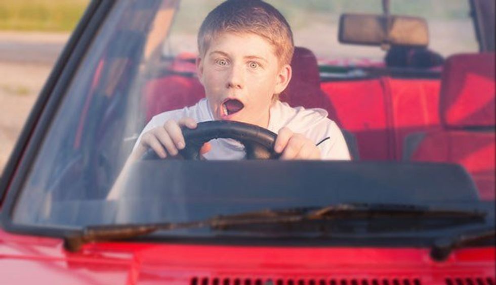 Yes, There's An Accident, Now Keep Driving!