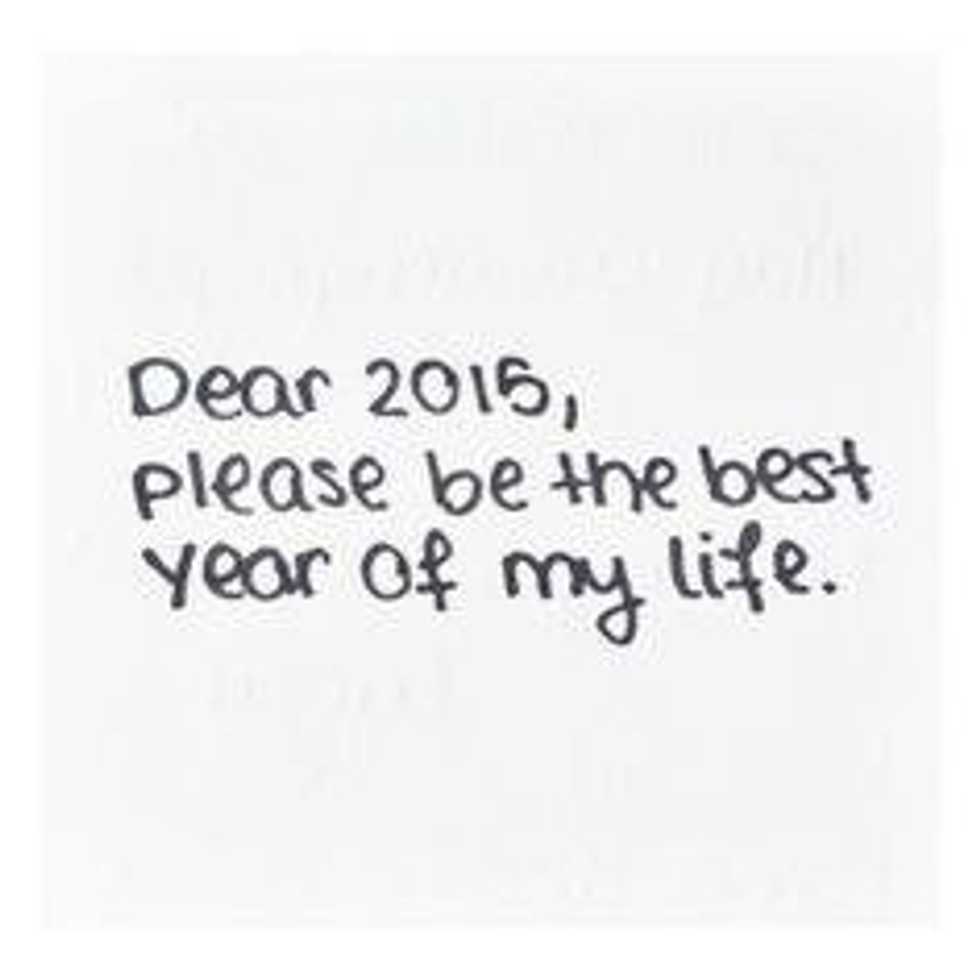 An Open Letter To 2015