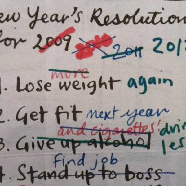 Why New Year's Resolutions Are Completely Overrated