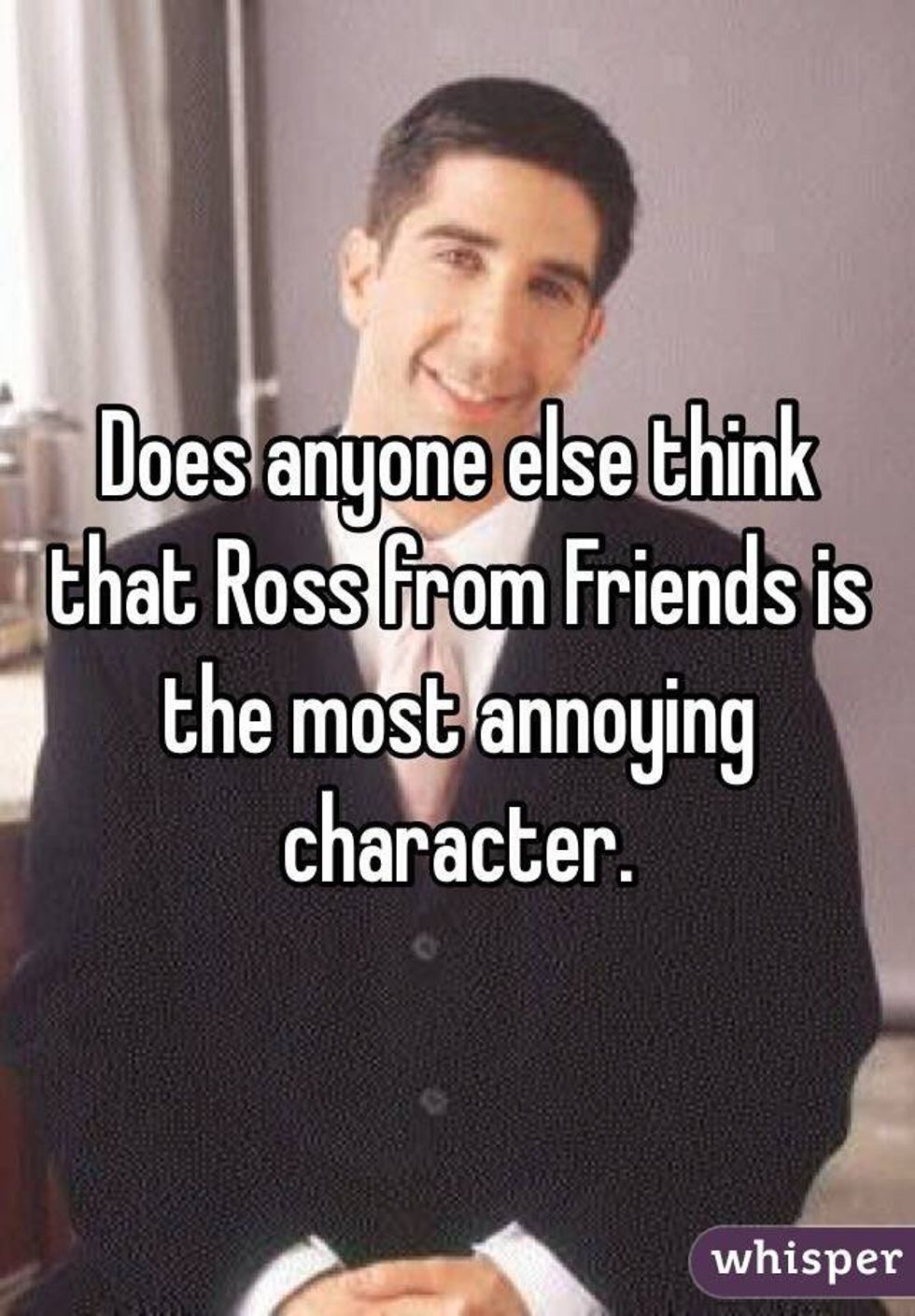 Why Ross Is The Wost Of The Friends