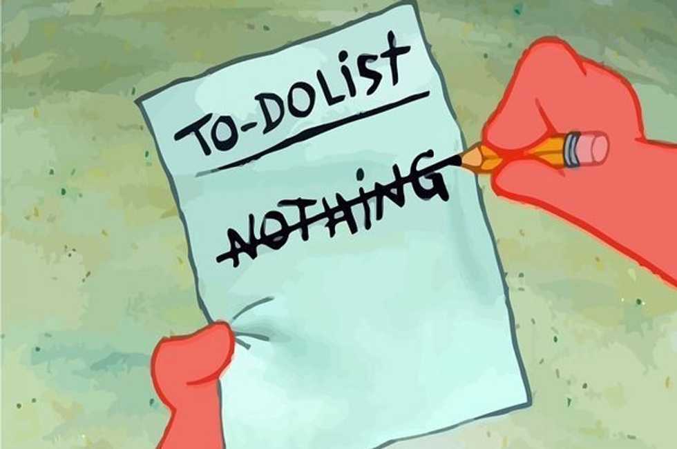 12 Stages of Winter Break