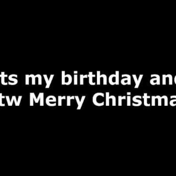 December Birthdays: The Struggle Is Real