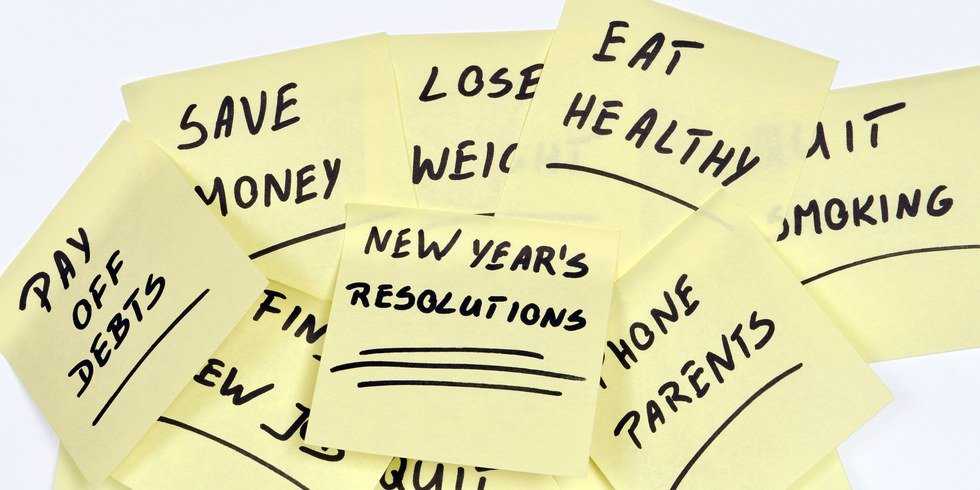 My New Year's Resolutions