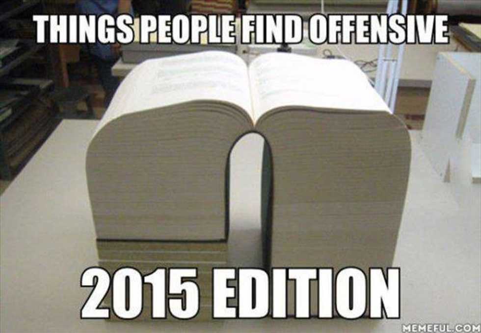 Why Society Should Stop Being Offended by Everything