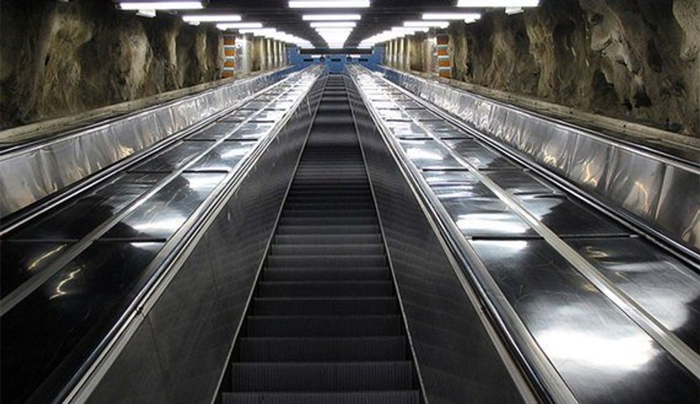 The Broken Escalator Theory