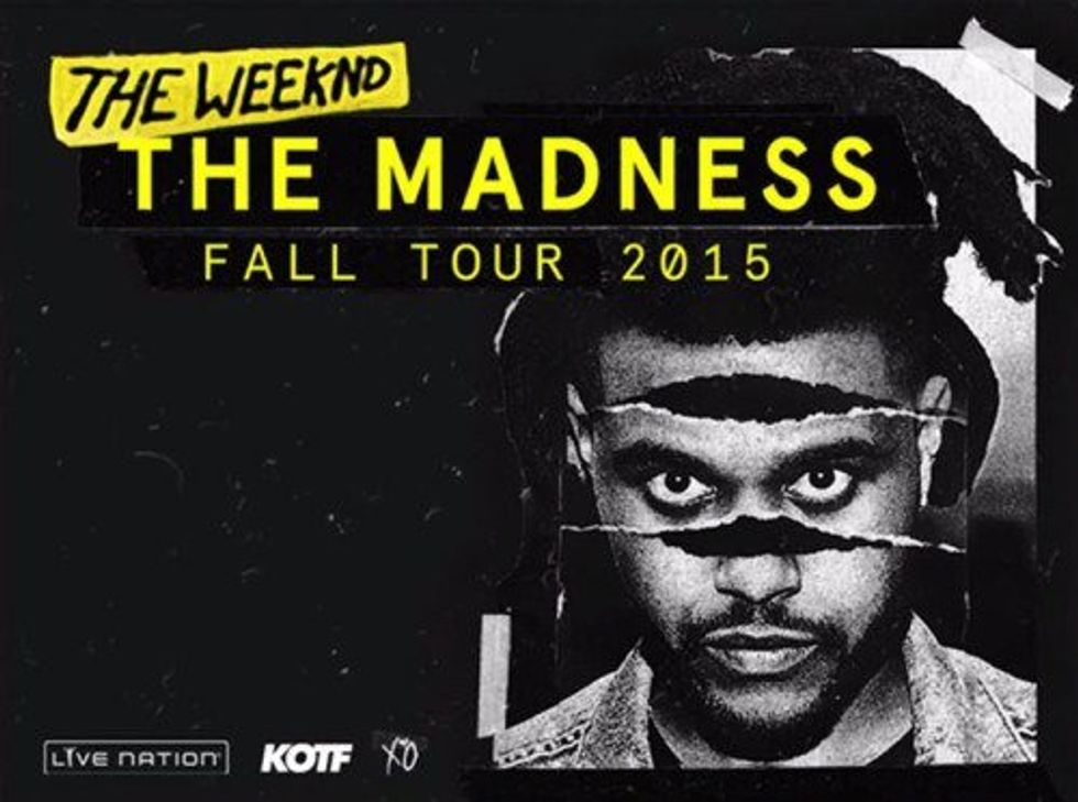The Weeknd The Madness Fall Tour 2015 In Atlanta