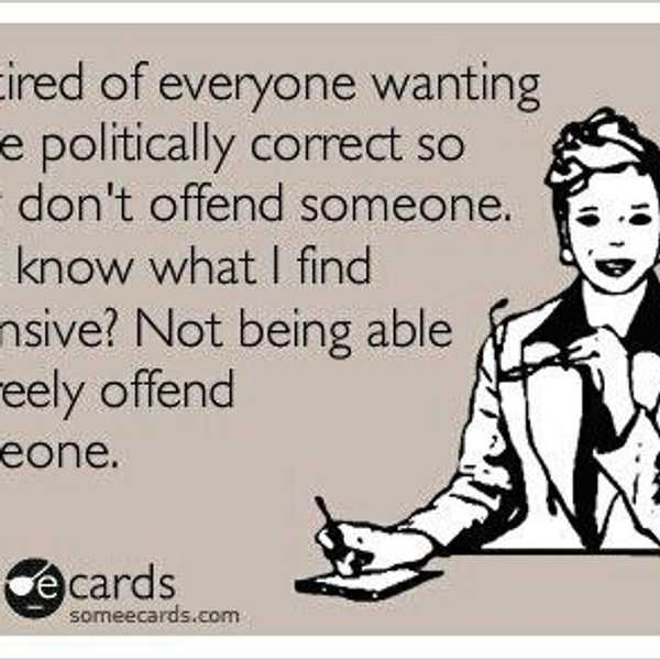 To People Who Complain About Oversensitivity