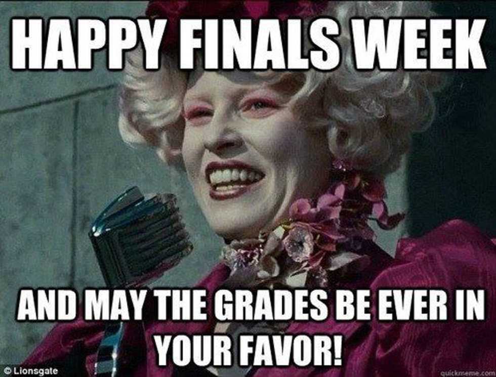 Finals Week: Staying Alive