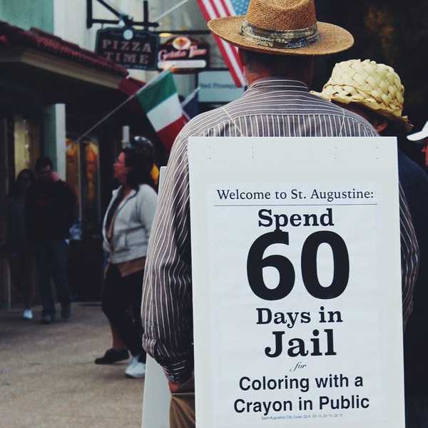 St. Augustine Has Outlawed Art, And You Should Know About It
