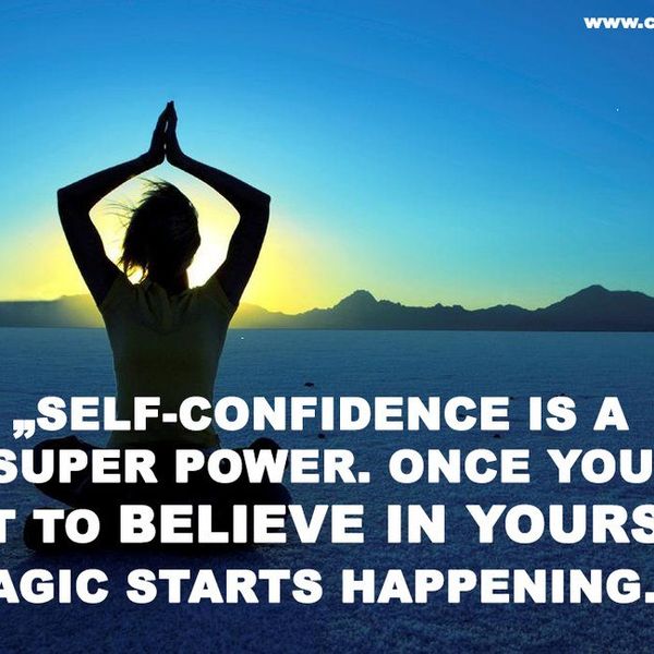 How I Found Self-Confidence