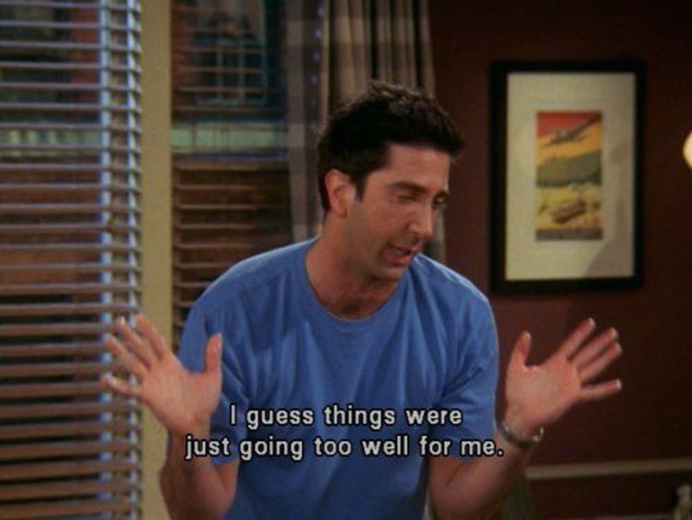 Freshman Year Of College As Told By "Friends"