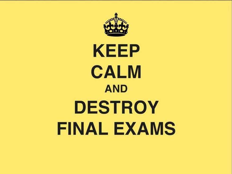 Finals Season Is Upon Us