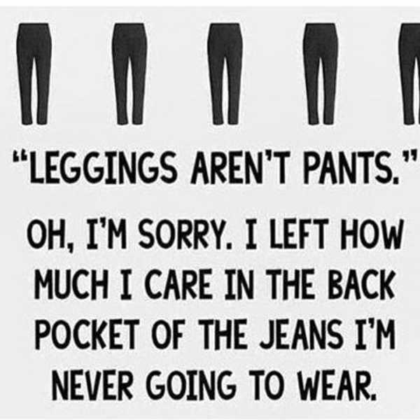 Let's Talk About Leggings