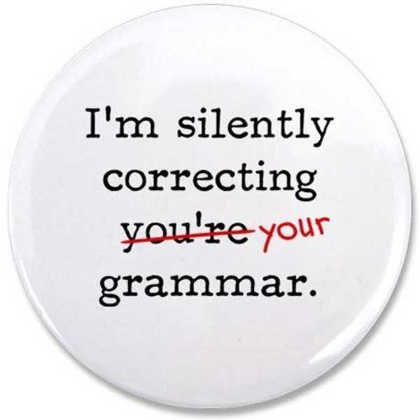 Confessions Of A Grammar Freak